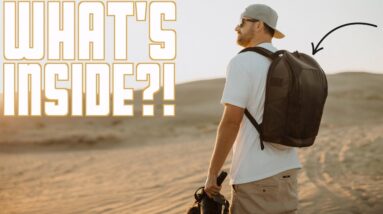 A FIRST LOOK AT THE NEW PETER MCKINNON x NOMATIC EVERYDAY CAMERA BAG | WHAT'S INSIDE MY CAMERA BAG?