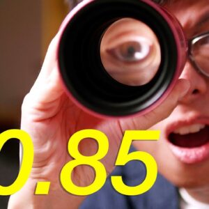 Pink 40mm f/0.85 Lens BOKEH Machine!