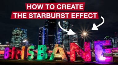 STARBURST EFFECT - Camera tips for beginner photographers #shorts