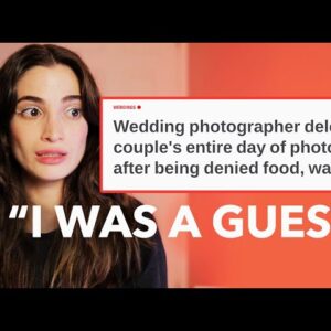 Hungry Photographer That Deleted WEDDING Photos WAS A GUEST?! UPDATE