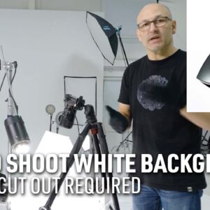 How to Shoot Perfect White Backgrounds – No Cut-Out Needed!
