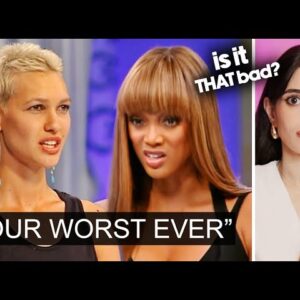 Model Has The Worst Photoshoot Tyra’s EVER SEEN